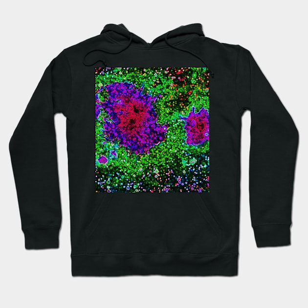 Black Panther Art - Glowing Edges 490 Hoodie by The Black Panther